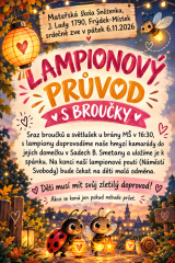 Lampionový průvod s broučky