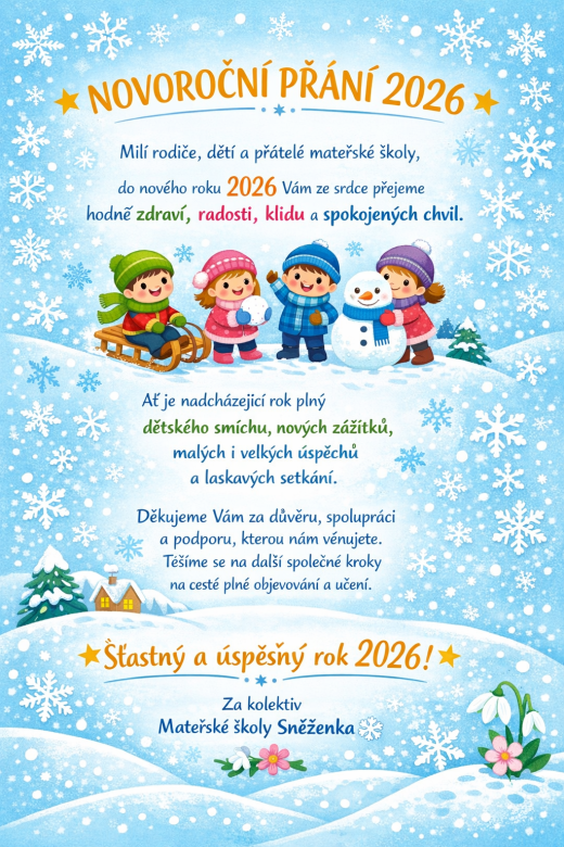 Novoroční přání 2026