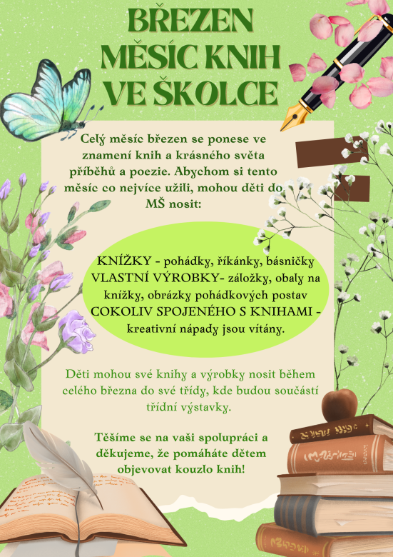 Březen - měsíc knihy